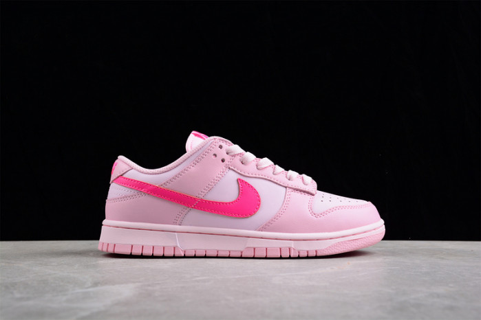 nike dunk low triple pink dh9756-600