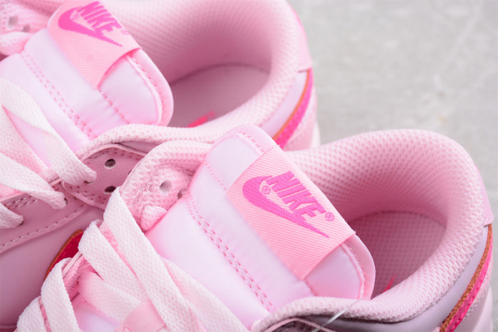 nike dunk low triple pink dh9756-600